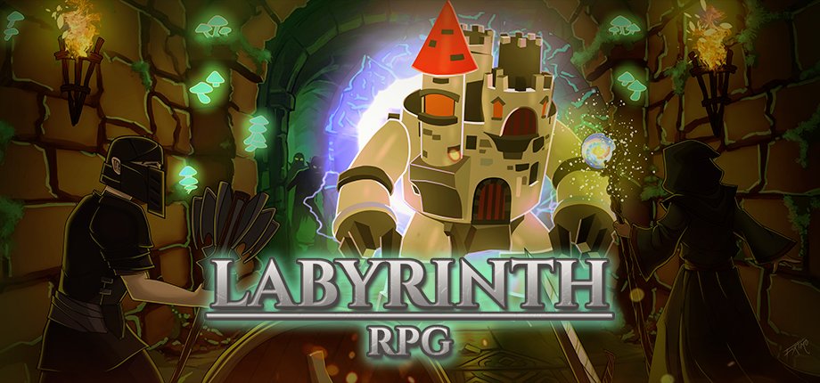 Labyrinth RPG library header artwork